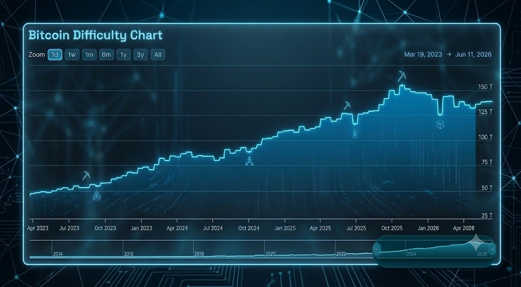 Bitcoin-Hashrate 2026: Was die Entwicklung für Miner heißt