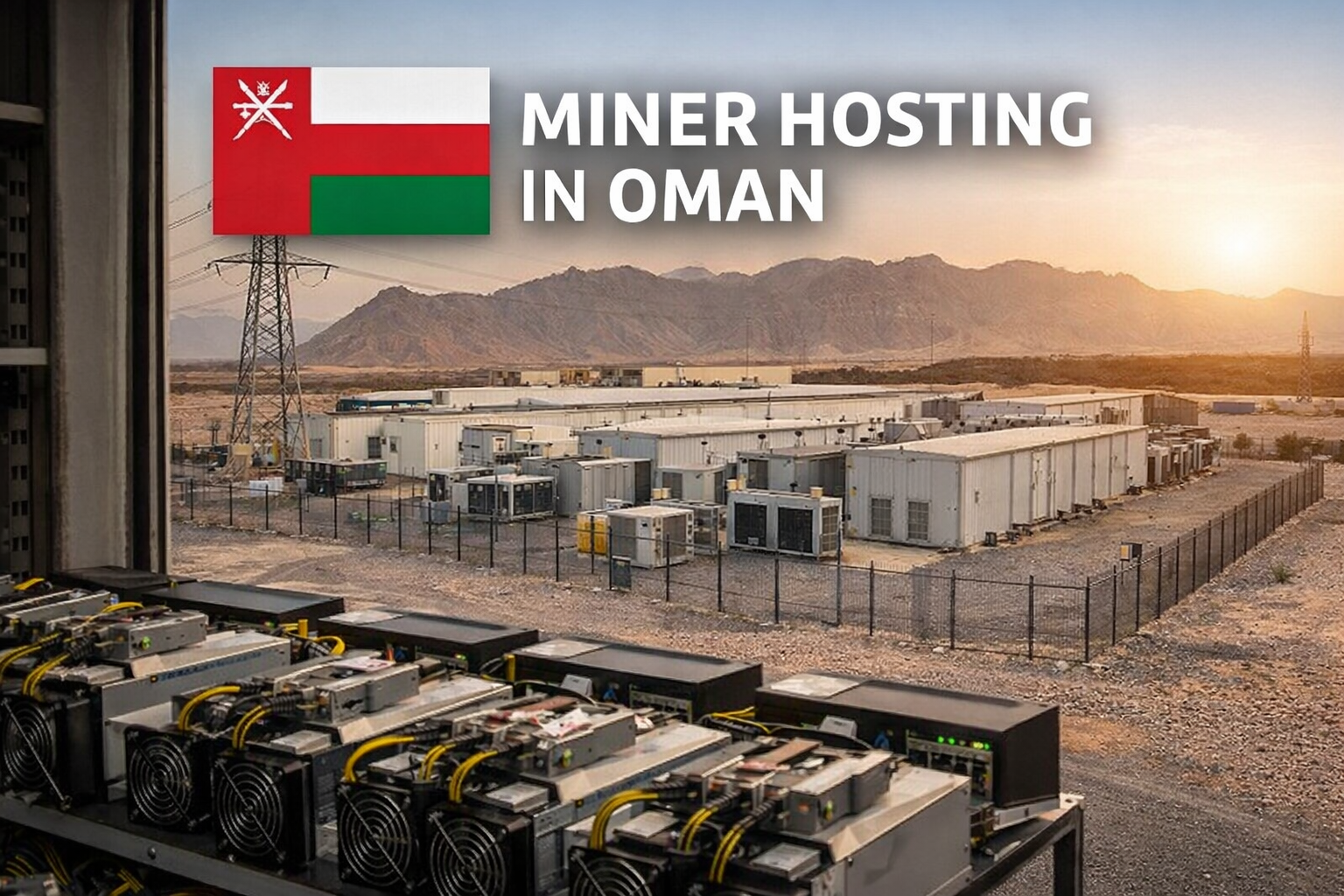 Neuer Miner-Hosting-Standort im Oman: Bis zu 4 MW Kapazität bei Intermine Solutions