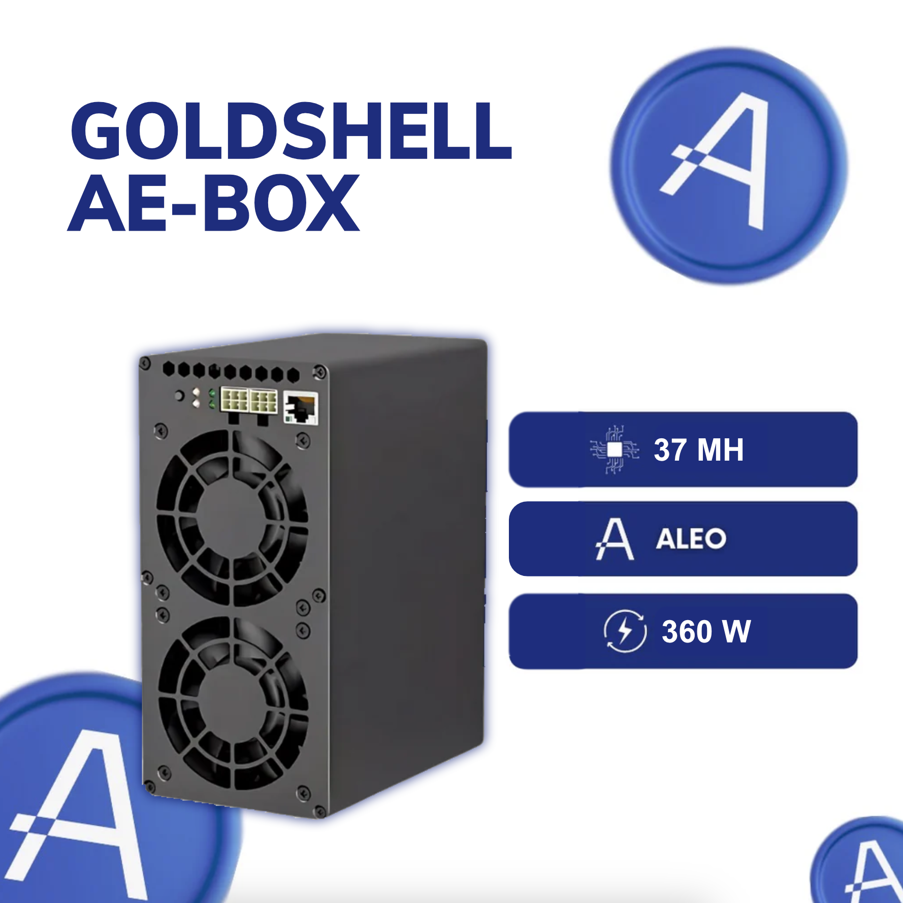 GOLDSHELL AE-BOX (37MH) ALEO