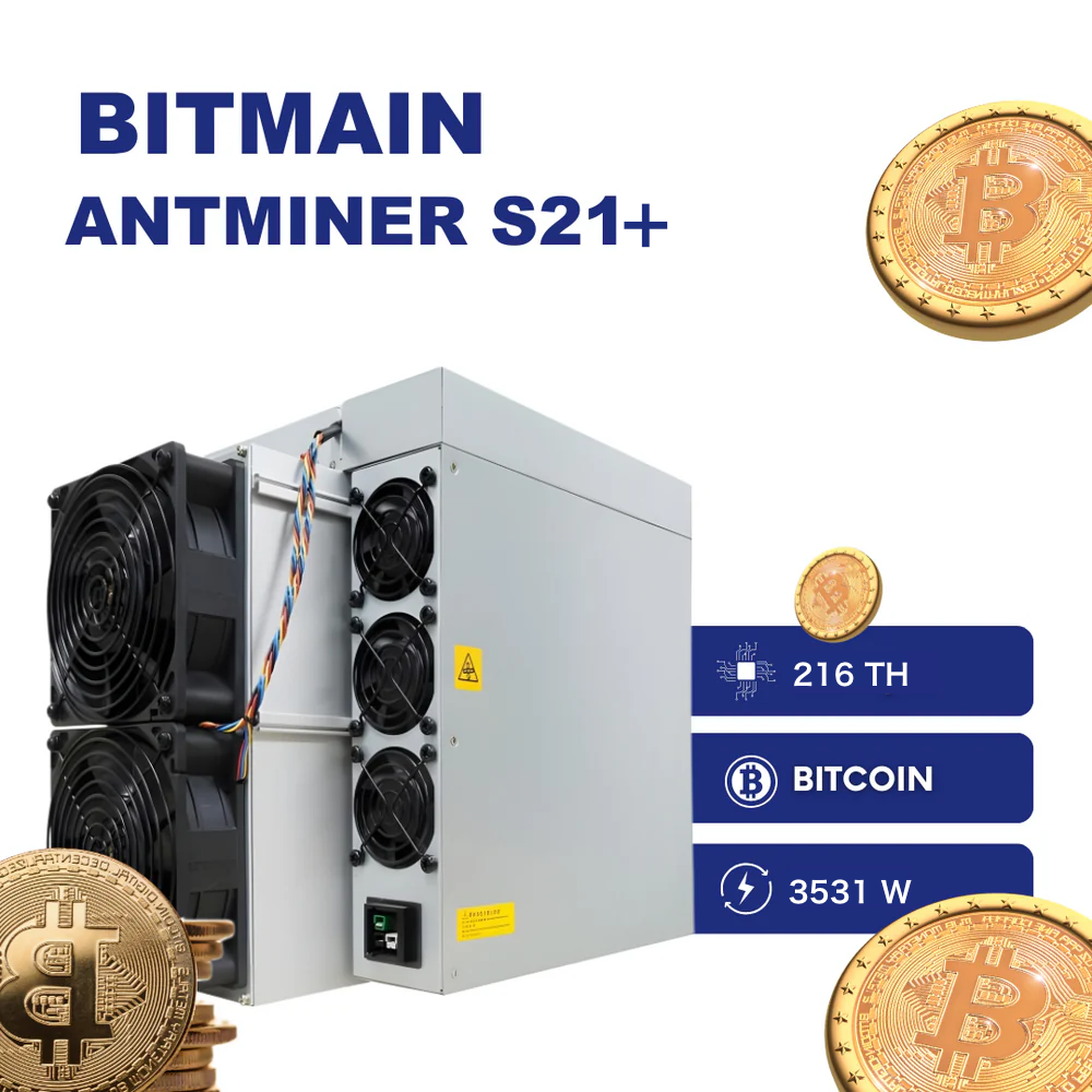 Bitmain Antminer S21+ (216TH) Bitcoin