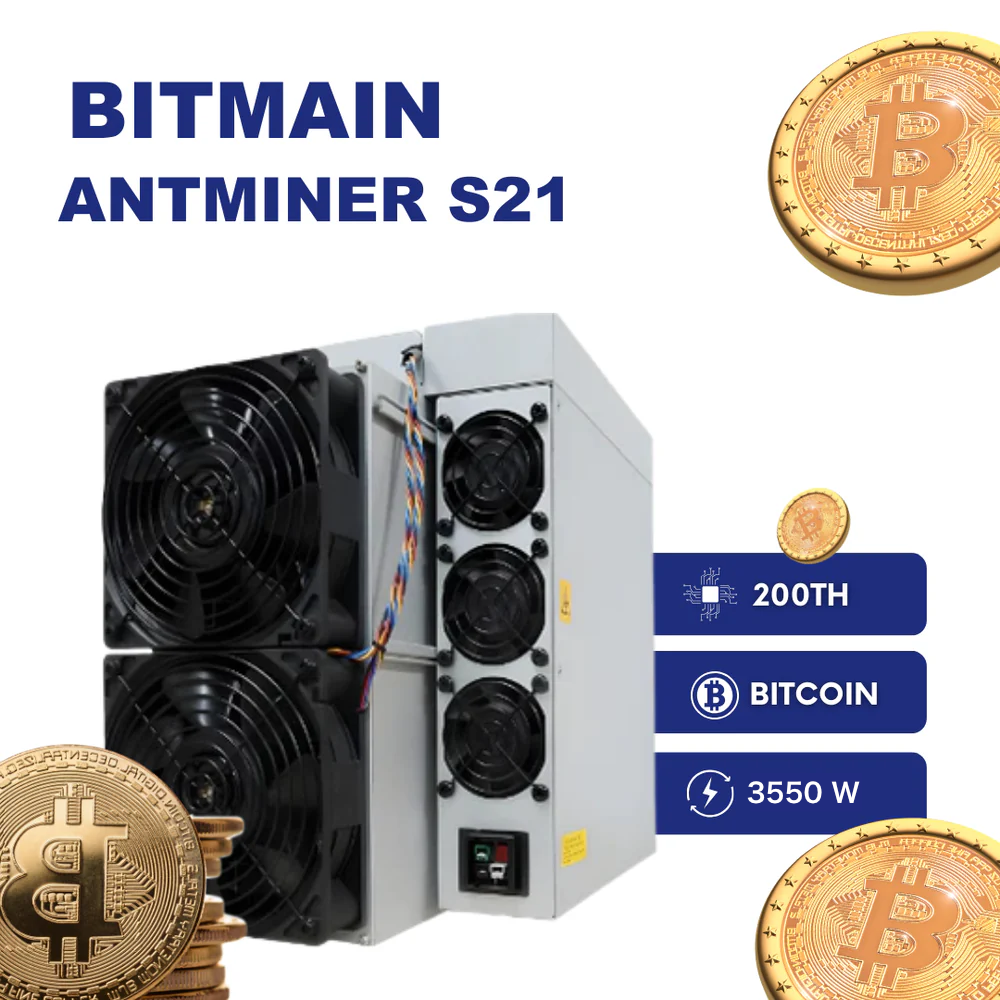 Bitmain Antminer S21 (188 / 195 / 200TH) Bitcoin - Intermine Solutions GmbH