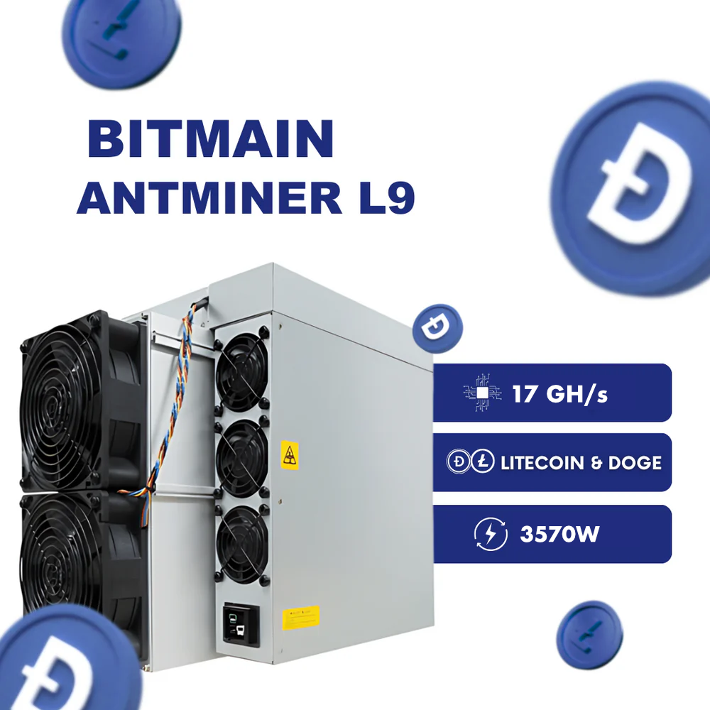 Bitmain Antminer L9 (15 / 16 / 17 GH) Litecoin / Dogecoin - Intermine Solutions GmbH