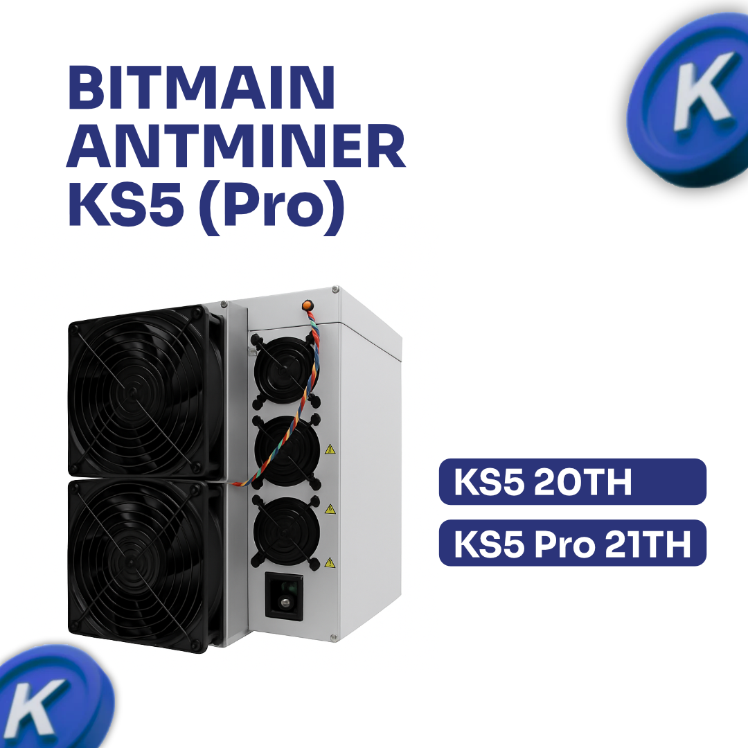 Bitmain Antminer KS5 Pro (20 / 21 TH) KASPA - Intermine Solutions GmbH