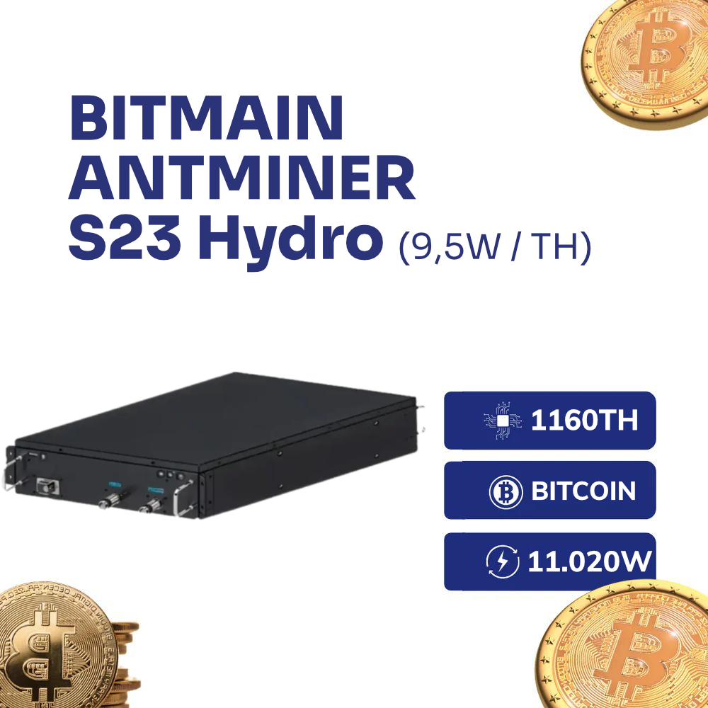 Bitmain Antminer S23 Hyd 3U (1160TH/s) Bitcoin