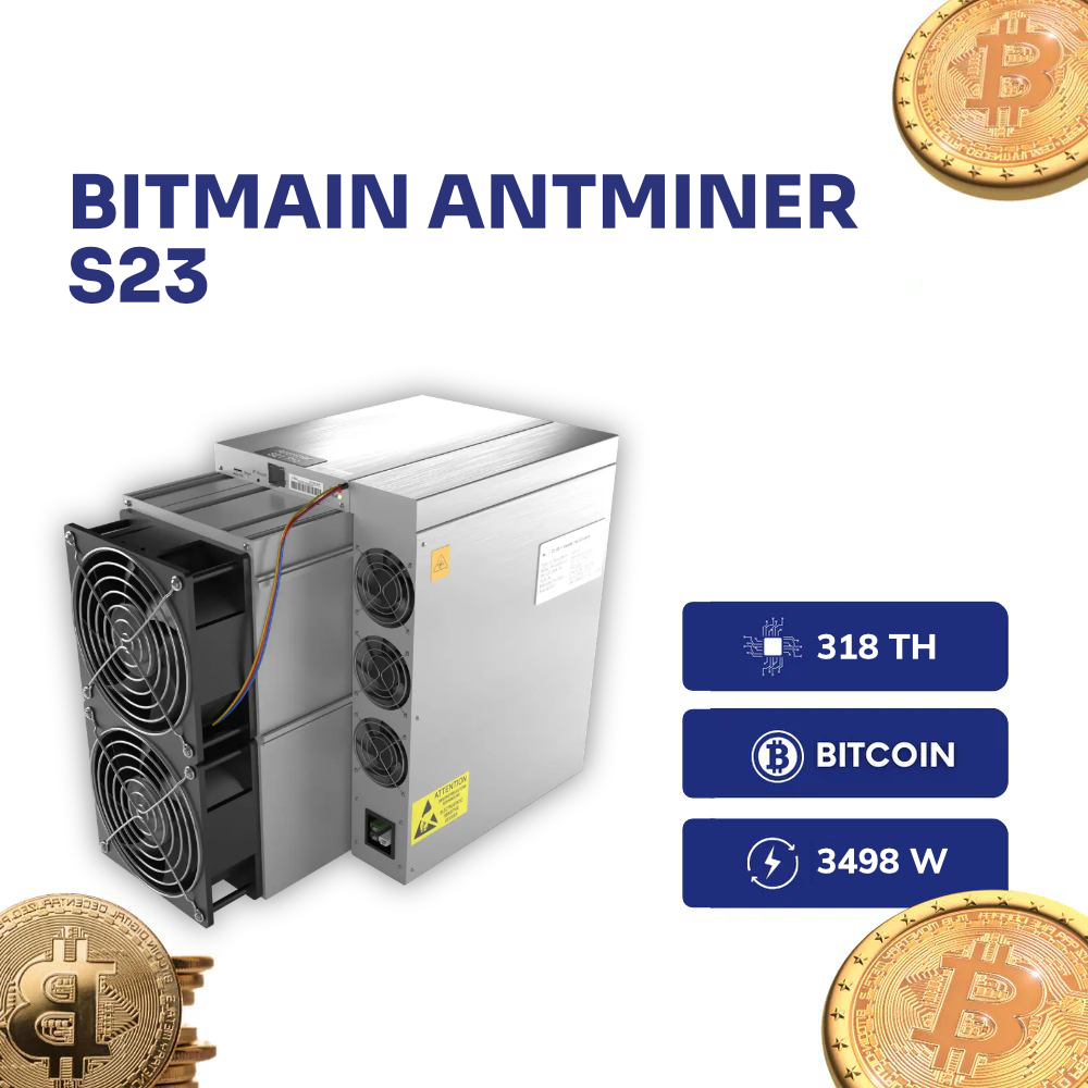 BITMAIN ANTMINER S23 (318TH) BITCOIN