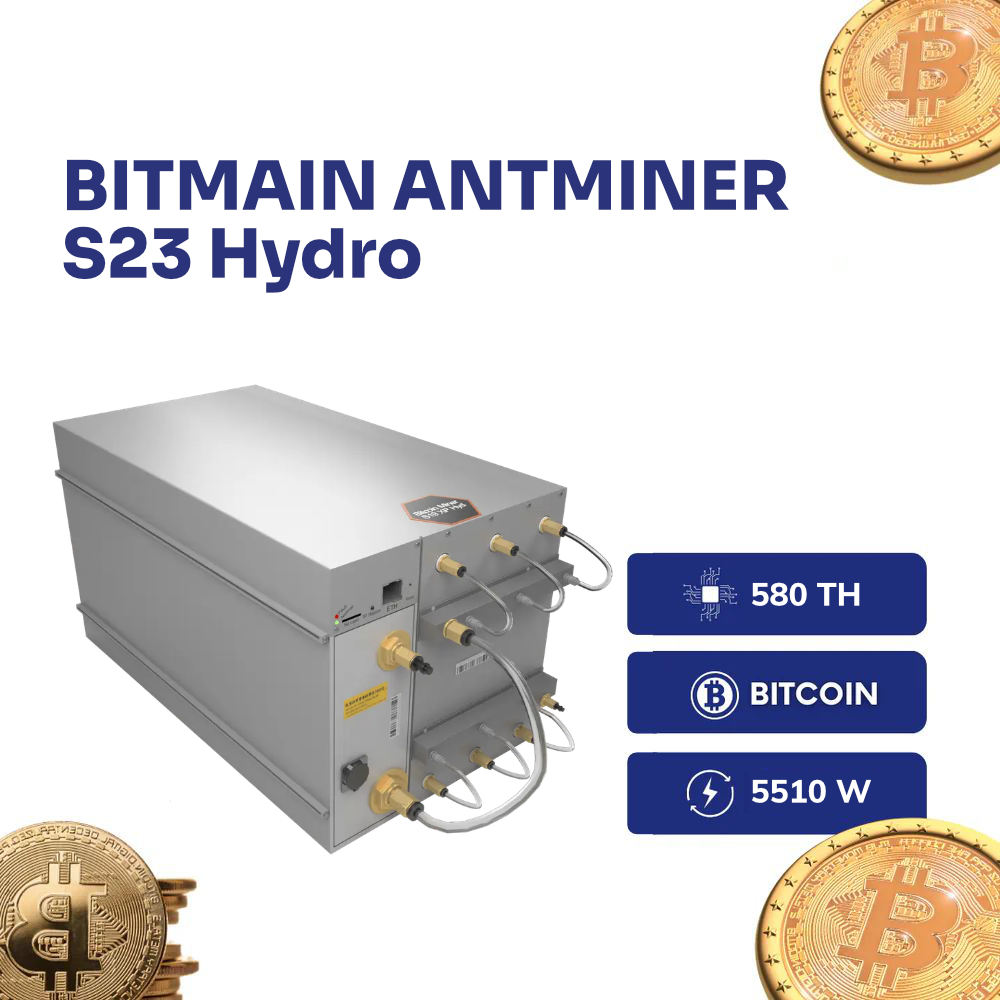 Bitmain Antminer S23 Hydro 580TH