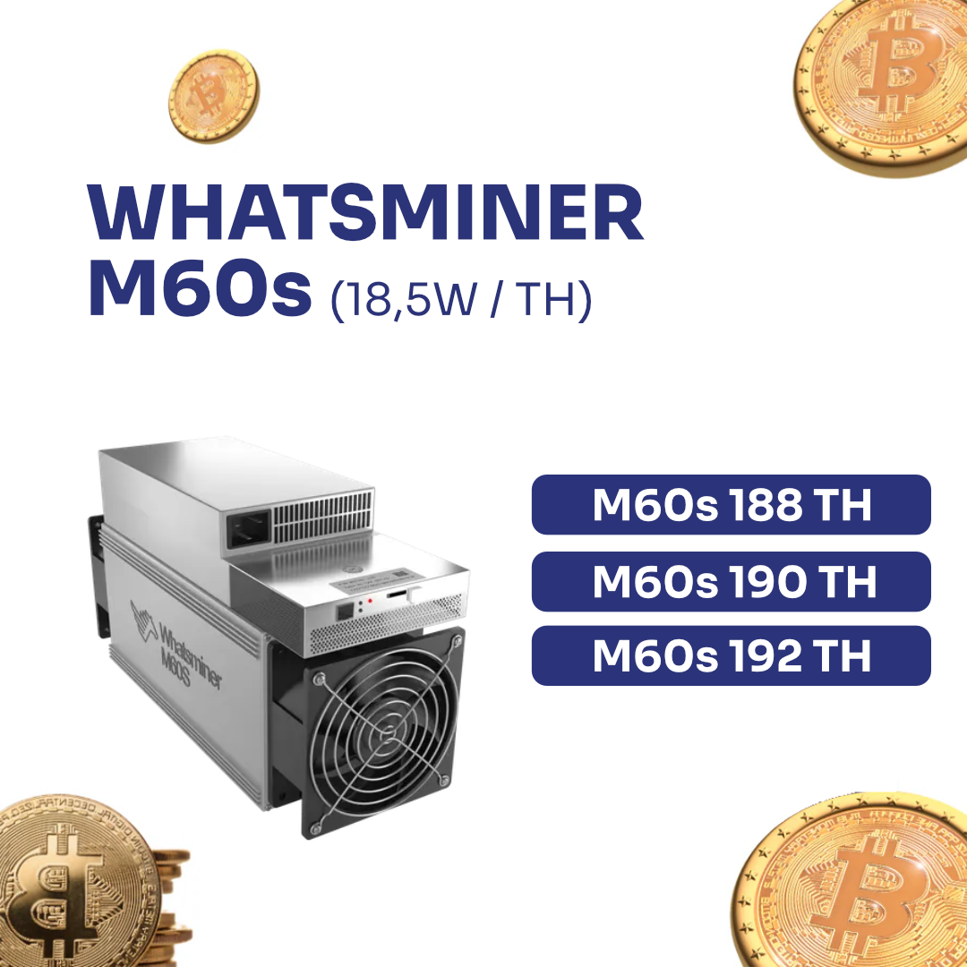 MicroBT Whatsminer M60S (188/190/192TH) Bitcoin