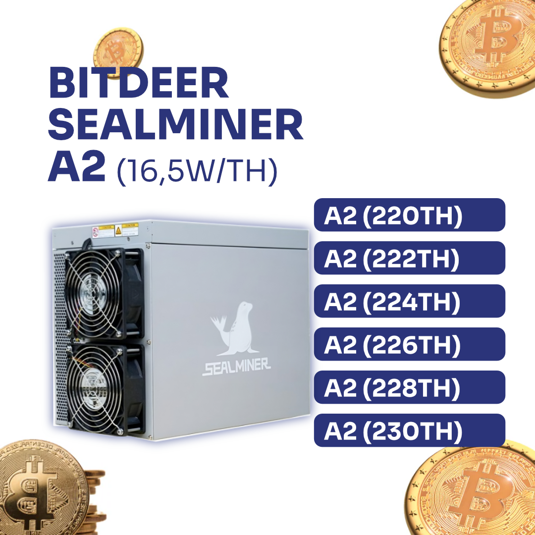 Bitdeer SealMiner A2 (220 - 230 TH) Bitcoin
