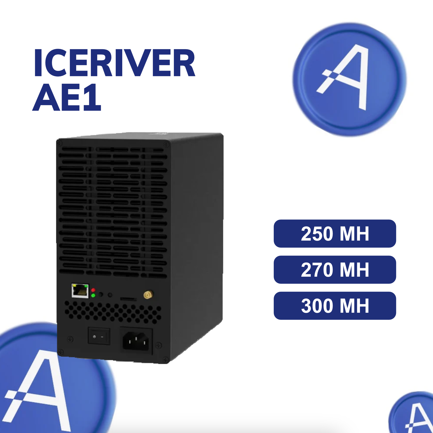 Iceriver Aleo AE1 Lite (250 / 270/ 300MH) Aleo | Home Miner 500 Watt