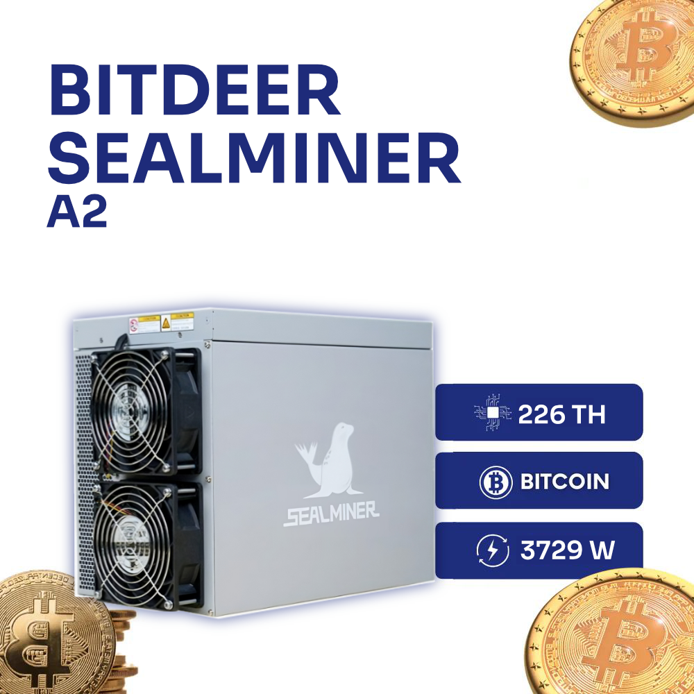 Bitdeer SealMiner A2 (220 - 230 TH) Bitcoin