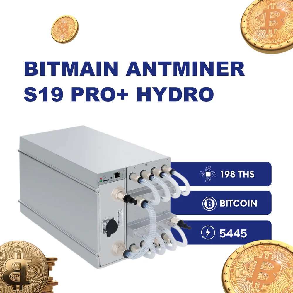 Bitmain Antminer S19 Pro+ Hydro (198TH) Bitcoin