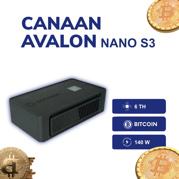 CANAAN AVALON NANO 3S (6TH) BITCOIN