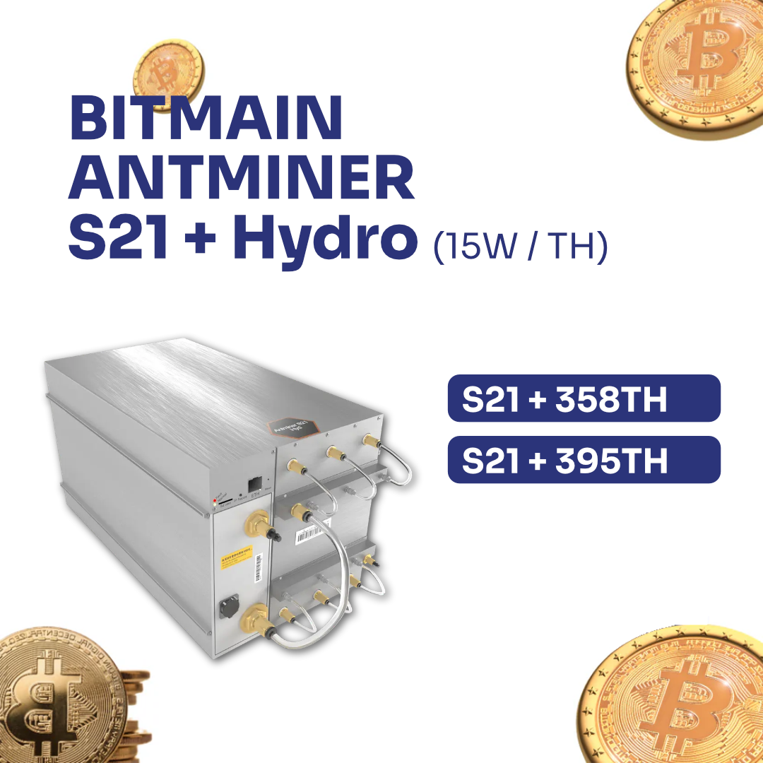 Bitmain Antminer S21+ Hydro (358 / 395 TH) Bitcoin