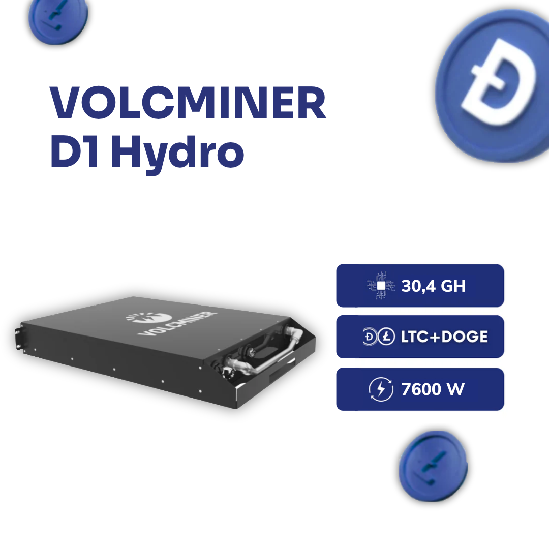 VolcMiner D1 Hydro 30GHs (wassergekühlt)